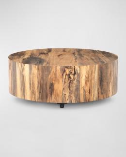 Four Hands Hudson Round Coffee Table | Neiman Marcus
