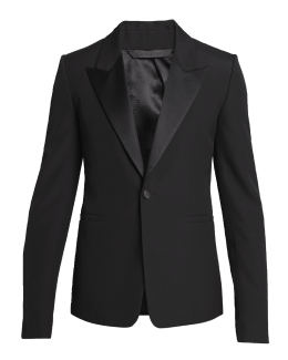 Brunello Cucinelli Men's Velvet Peak-Lapel Tuxedo Jacket | Neiman Marcus