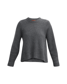 The Row Navy Ophelia Sweater