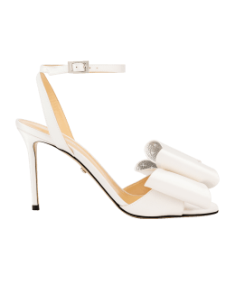 110mm Le Cadeau Satin Slingback Pumps