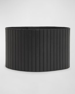Alaia Noir Flex Large Belt in Calfskin