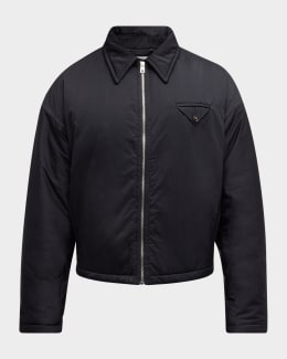 Bottega Veneta Men's Fine Wool-Blend Jacket | Neiman Marcus