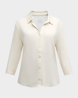 MARC JACOBS◆長袖ブラウス/O/コットン/WHT/M4005734/BUTTON DOWN SHIRT W/ TIE Marc Jacobs Women's White Tie Neck Button UpBlouse 12 Cotton