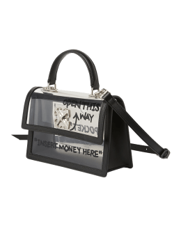 Off-White c/o Virgil Abloh Puzzle 2.8 Jitney Handbag in White