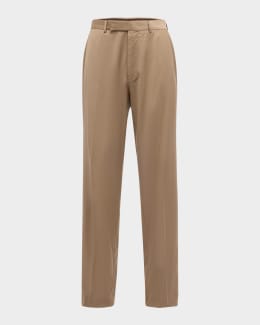 ZEGNA Men's Brushed Cotton 5-Pocket Trousers | Neiman Marcus