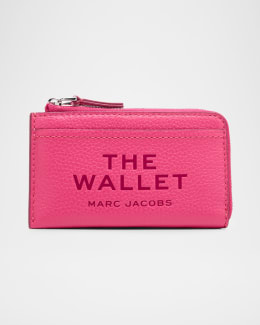 ◇MARC JACOBS◇ Leather The Items The Card CaseHot Pink Marc Jacobs - The Card Case Leather Pink - The Corner