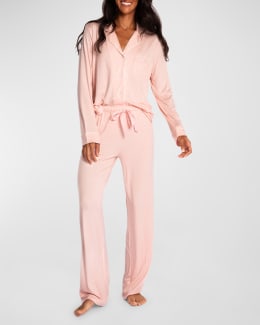 Natori Infinity-Print Cotton Flannel Pajama Set - ShopStyle