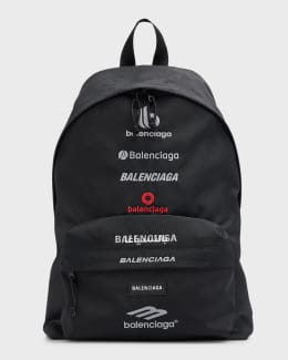 Balenciaga Men's Army Medium Multicarry Backpack | Neiman Marcus