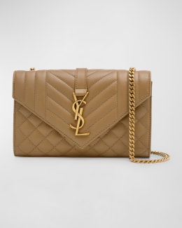 Saint Laurent Suzanne Small Shoulder Bag in Strass | Neiman