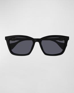 Gucci Gradient GG1326S Square Plastic Sunglasses | Neiman Marcus
