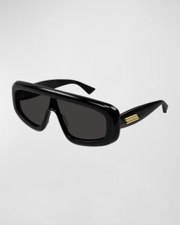 Chunky Square Acetate Sunglasses | Neiman Marcus
