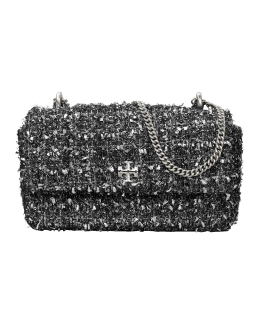 Yin And Yang Print Croc Embossed Satchel Bag