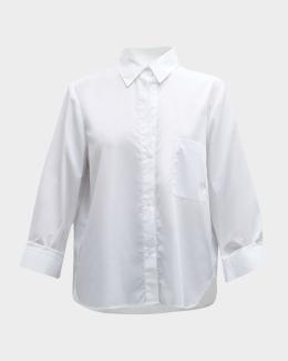 Smythe Box Pleat Shirt | Neiman Marcus