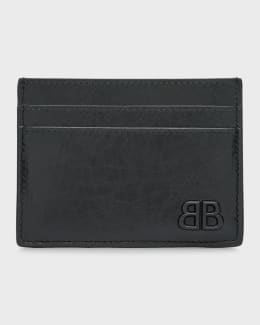 Balenciaga Men's Cash iPhone Magnet Card Holder | Neiman Marcus