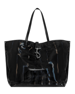 Megan Holographic Nylon Tote Bag