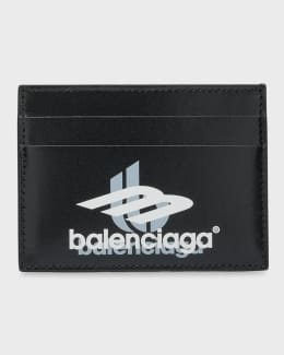 Balenciaga Men's Cash iPhone Magnet Card Holder | Neiman Marcus