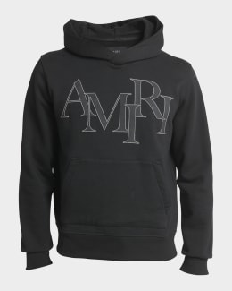 Amiri Men's Shotgun Embroidered Hoodie | Neiman Marcus