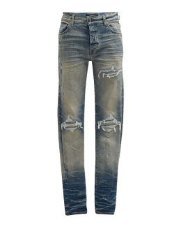 Amiri Men s Baggy Whiskered Jeans Neiman Marcus