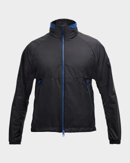 Moncler Men s Reppe Nylon Zip Jacket Neiman Marcus