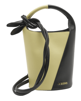Le Petit Tourni Mini leather bucket bag