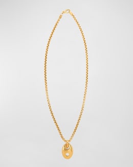 アクセサリーその他 VALENTINO GARAVANI Ovalette l necklace Oro Ovalette metal necklace VALENTINO GARAVANI - Nugnes1920