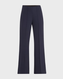 【mnem】Striped bootcut pants Smythe Striped Bootcut Pants | Neiman Marcus