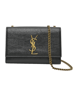 Saint laurent small ysl monogram leather satchel bag 2025