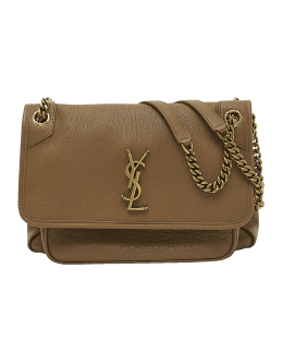 Saint Laurent Jamie Medium YSL Shoulder Bag in Quilted Tissue