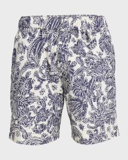 Noir Botanica No. 1 Men's Swim Trunk