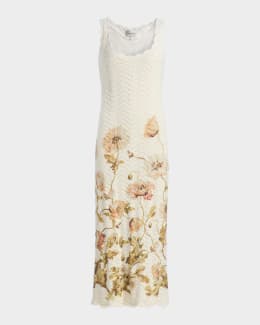 Cara Cara Arca Polka Dot Mini Dress | Neiman Marcus
