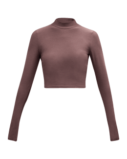 Tavi Noir Synergy Twist-Front Long-Sleeve Top