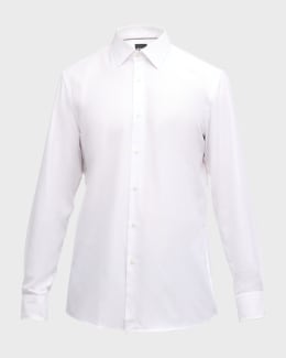 Hugo boss white formal shirt shop