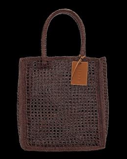 MANEBI - Raffia Shell Keyring Handcrafted