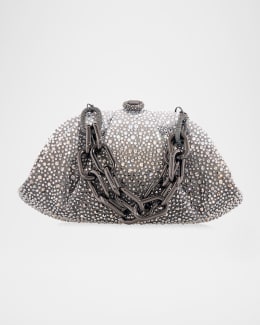 Judith Leiber Couture Strawberry Cupcake Crystal Minaudiere
