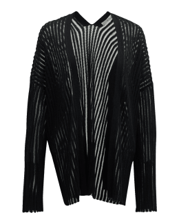 PRG7049 Sheer Avatar Pure Silk Cardigan