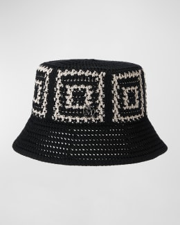 UGG Logo Fleece Bucket Hat | Neiman Marcus UGG Logo Fleece Bucket Hat | Neiman Marcus