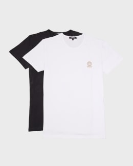 Versace Jersey V-Neck T-Shirt | Neiman Marcus