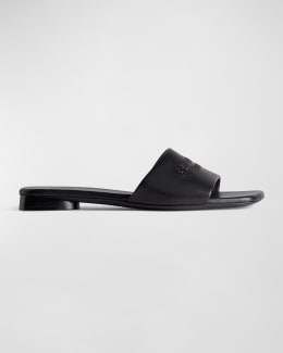 サンダル・ミュール BALENCIAGA SS25 Balenciaga Sandals Black (810517 W12H21010) Women's Pool Slide Sandal in Black | Balenciaga US