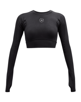 Tavi Noir Synergy Twist-Front Long-Sleeve Top