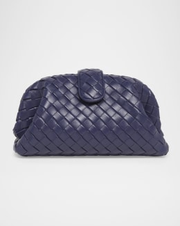 Bottega Veneta Maxi Lauren 1980 Leather Clutch Bag | Neiman Marcus