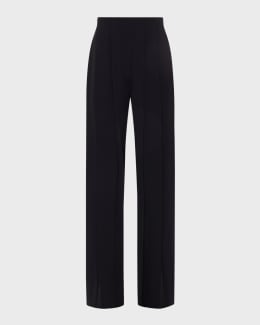 パンツ MAJESTIC FILATURES Trousers with drawstring waist Majestic Filatures French Terry Wide-Leg Trousers | Neiman