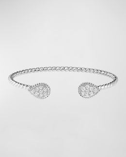 Boucheron サーペントボエーム 18Kホワイトゴールド セルパンボエム ペンダント S | ピンクゴールド | ブシュロン