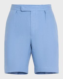 Short Bermuda John Varvatos Taille 48 - à Carreaux Noir Et Blanc, Occasion Très Bon état