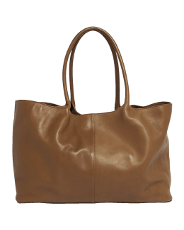 Whitney small leather and logo cutout tote bag best sale