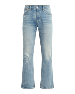Walker Kick Flare Jean, Premium Italian Fabric