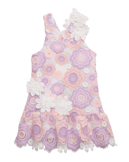Hannah Banana Peace Love and Happiness Asymmetrical Luxe Dress main image 0