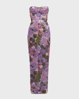 violet flared dress in violet bronx and banco Purple Paradise., Shop the Talia Lilac Maxi Dress at bronxandbanco.com