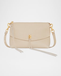 Edie Large Quilted Leather Shoulder Bag