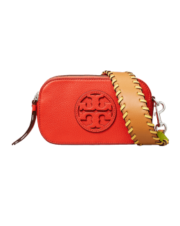 Miller Mini Zip Leather Crossbody Bag