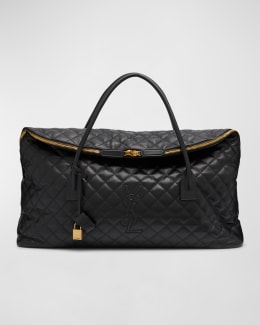 【関税&送料込】Saint Laurent White Fabric Gloria Travel Bag Gloria Travel Bag | Saint Laurent | Milky White | women | ID